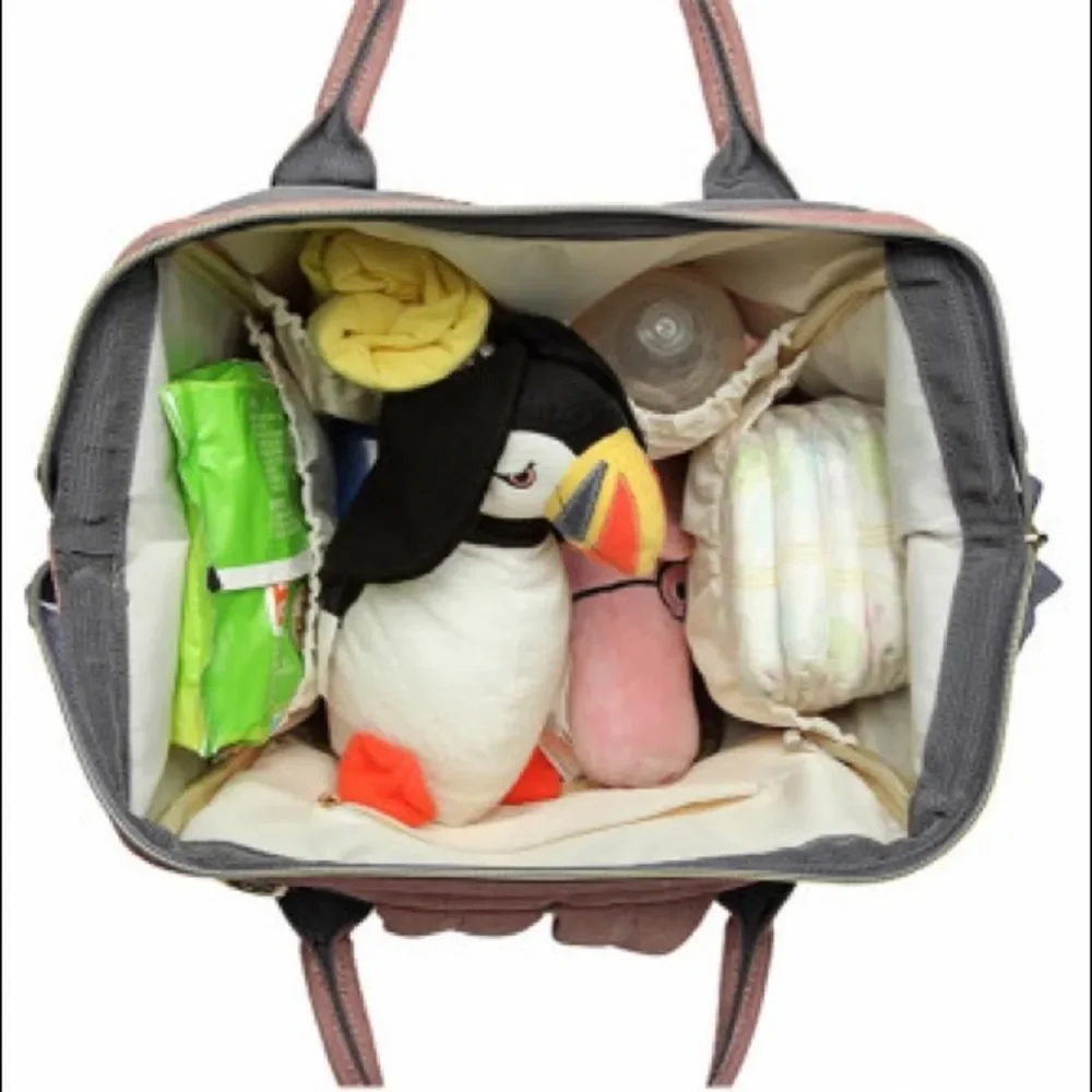 Trendy Mama Multipurpose Baby Diaper Bag Backpack Lots of Pockets 💗
